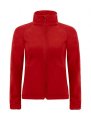 Dames Softshell Jas Hoodie B&C JW937 red